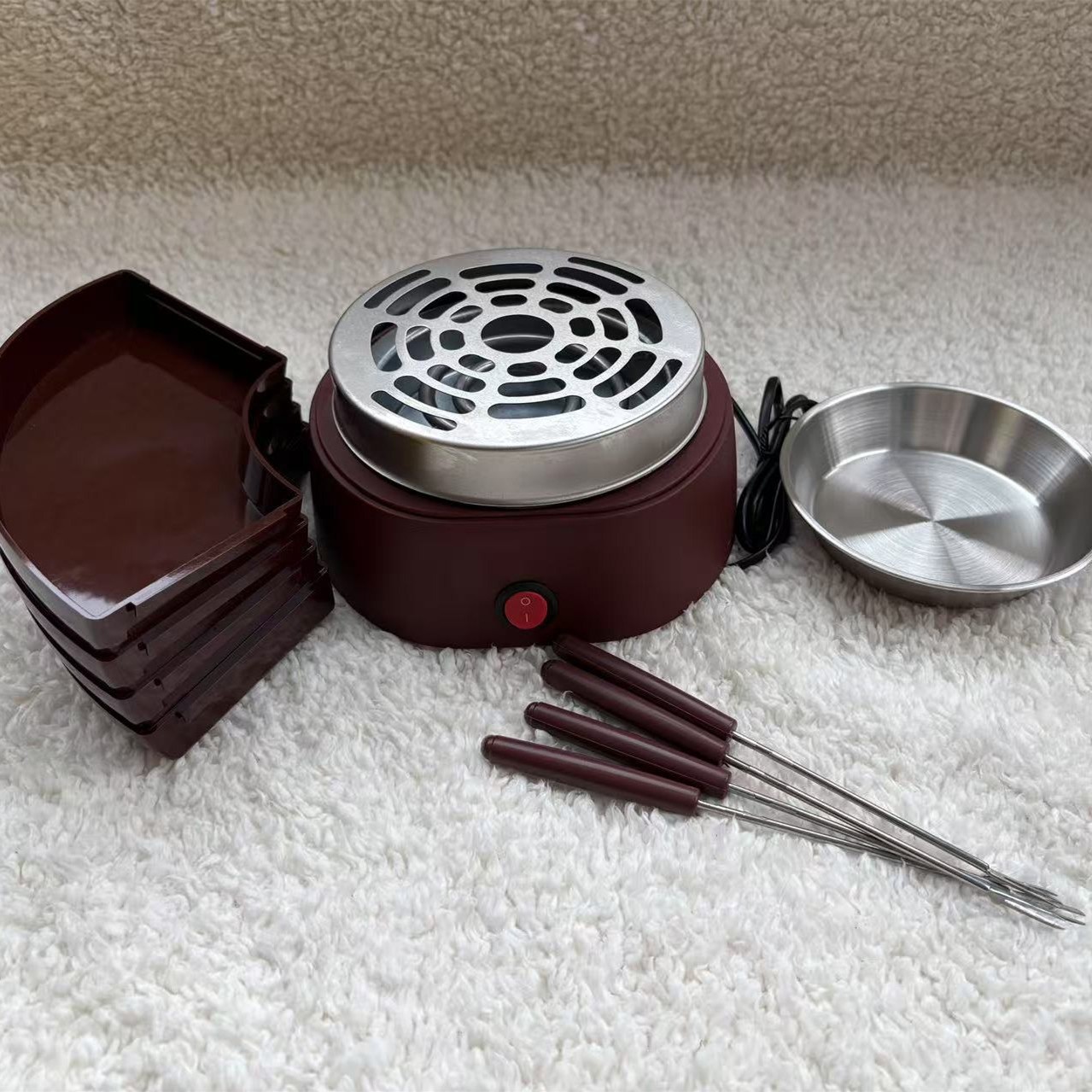 Suikerspinmachine, snackvoedse - Chocolate Snack recensie en prijs